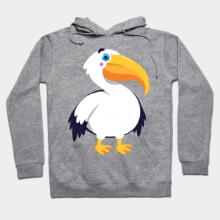 Pelican Bird Funny Hoodie